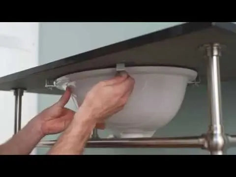 How To Install Undermount Bathroom Sink To Granite