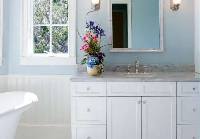 How To Paint Bathroom Cabinets Without Sanding