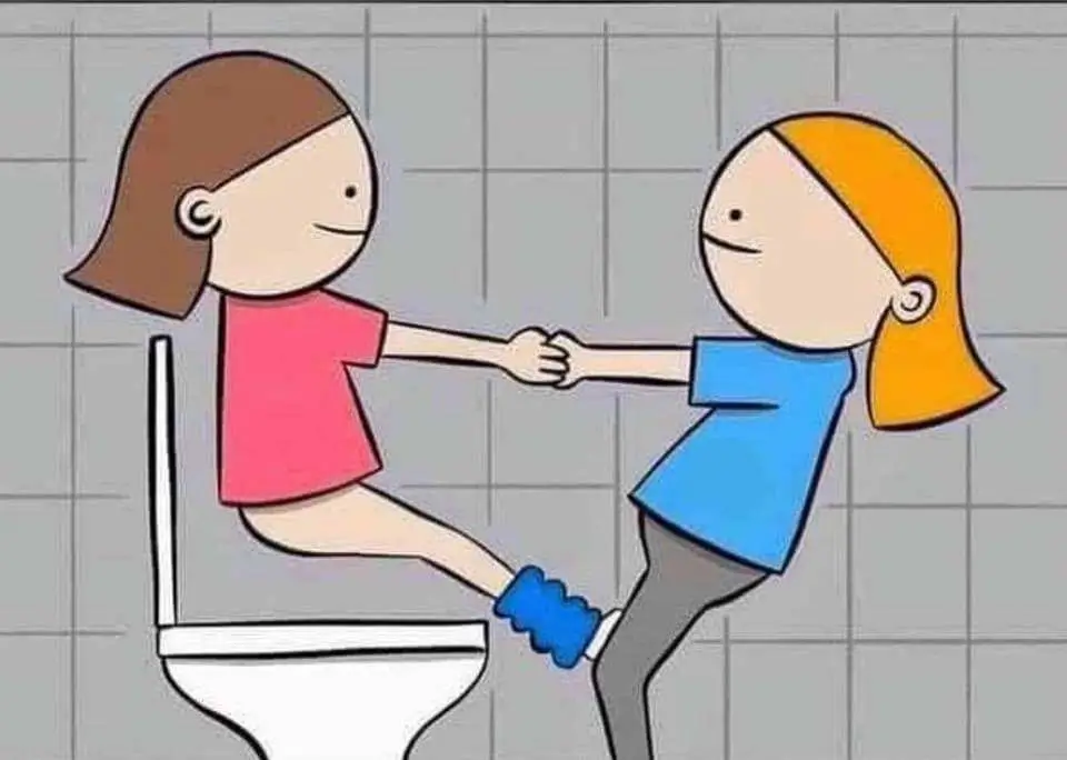Why do girls go to bathroom together