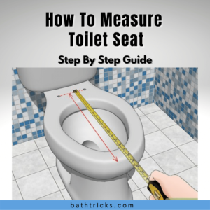 how measure toilet seat